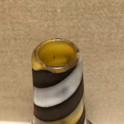 INGRID ATTEBERG. Vase, ceramic, "Spiral, Uppsala Ekeby.