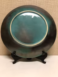 DISH, porcelain, Art Deco, 1920s/30s.