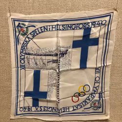 NÄSDUK, siden, Olympiaden Helsingfors Findland, 1940.