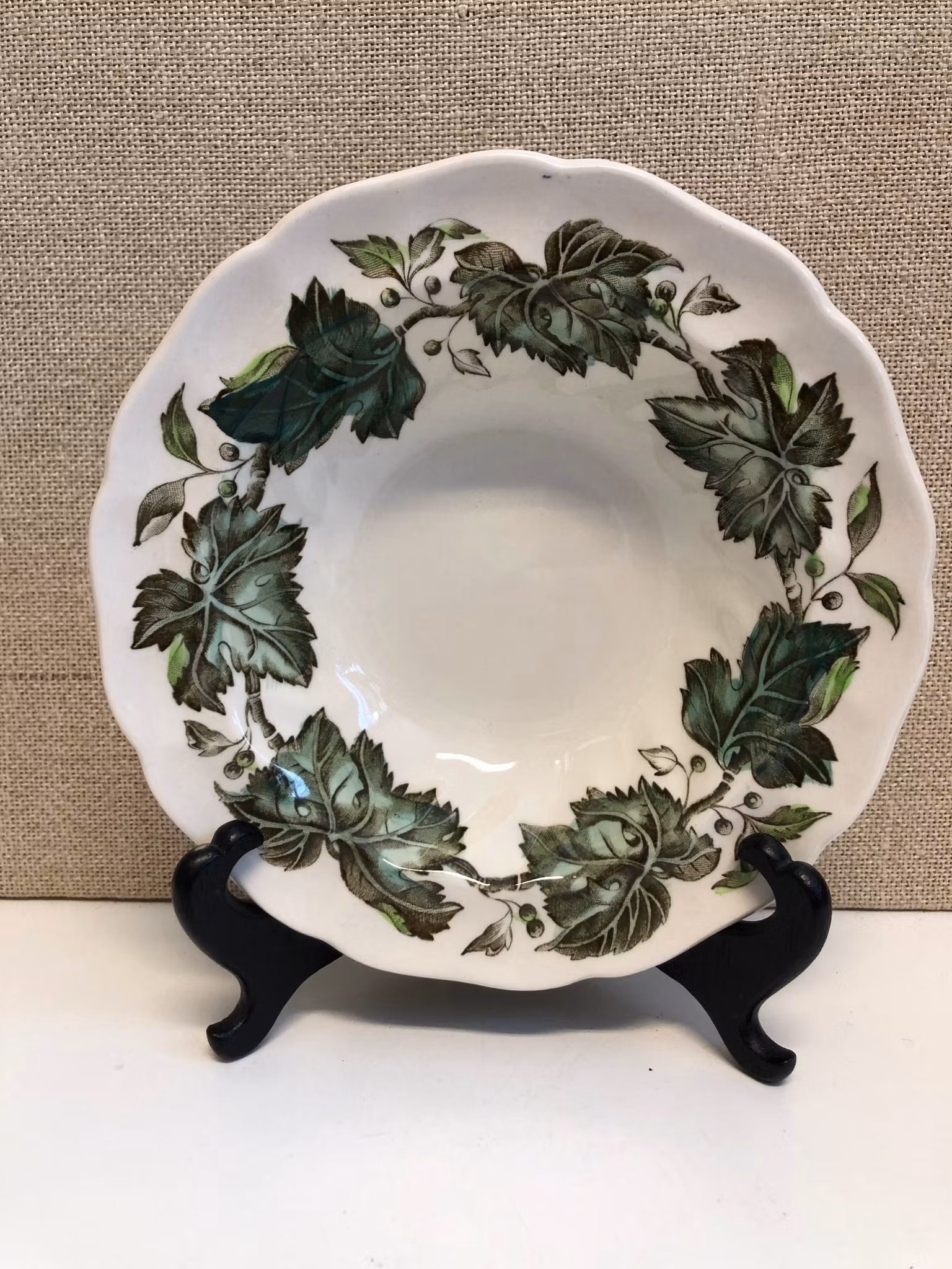 EFTERRÄTTSSKÅLAR 6 st. porslin, "Vintage", Johnson Bros, England.