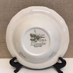 DESSERT BOWL 6 pcs. porcelain, "Vintage", Johnson Bros, England.