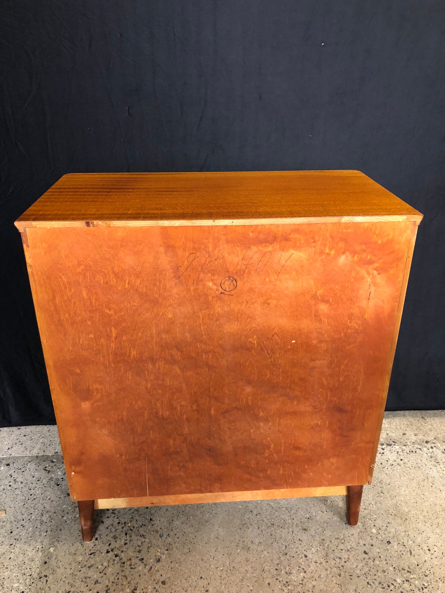 BYRÅ, mahogny, Swedish Modern, Svensk Möbelindustri AB, 1940/50-tal.