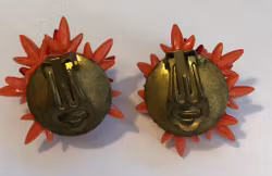 ÖRHÄNGEN, clips, vintage, 1950-60-tal