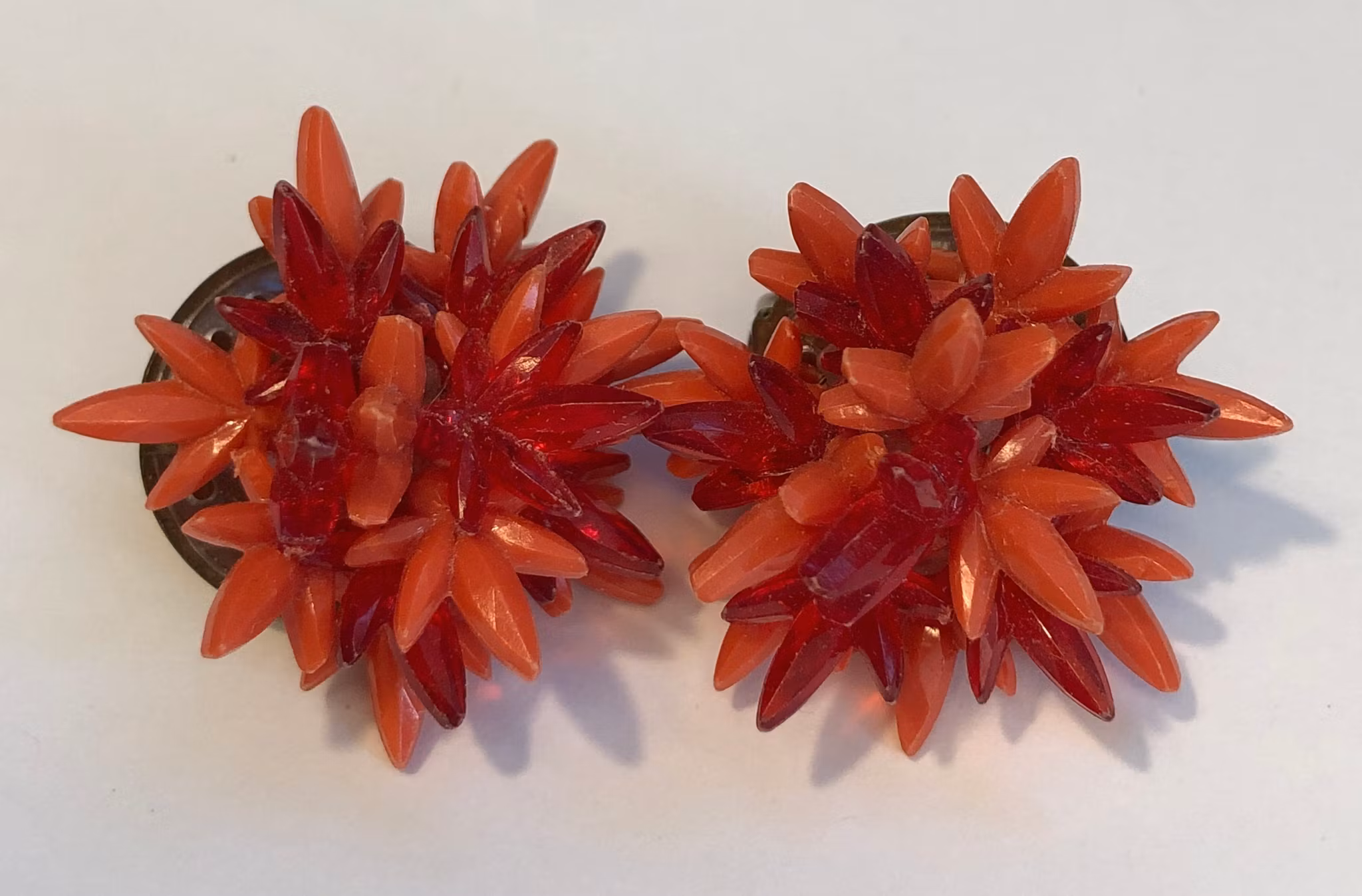 ÖRHÄNGEN, clips, vintage, 1950-60-tal