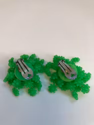 ÖRHÄNGEN, clips, plast, Vintage 1950-60-tal