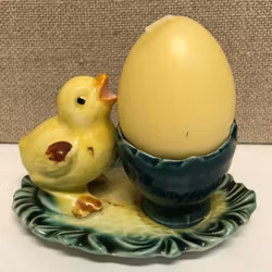 EGG CUP, porcelain, second half of the 20th century.