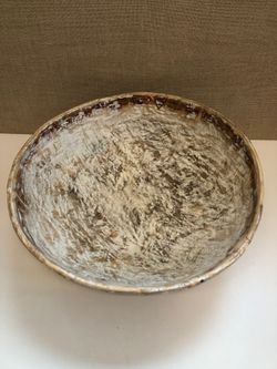 TRÄSKÅL, bemålad, allmoge, 1800-talets första hälft.