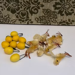 PÅSKÄGG samt KYCKLINGAR, 1900-talets mitt.