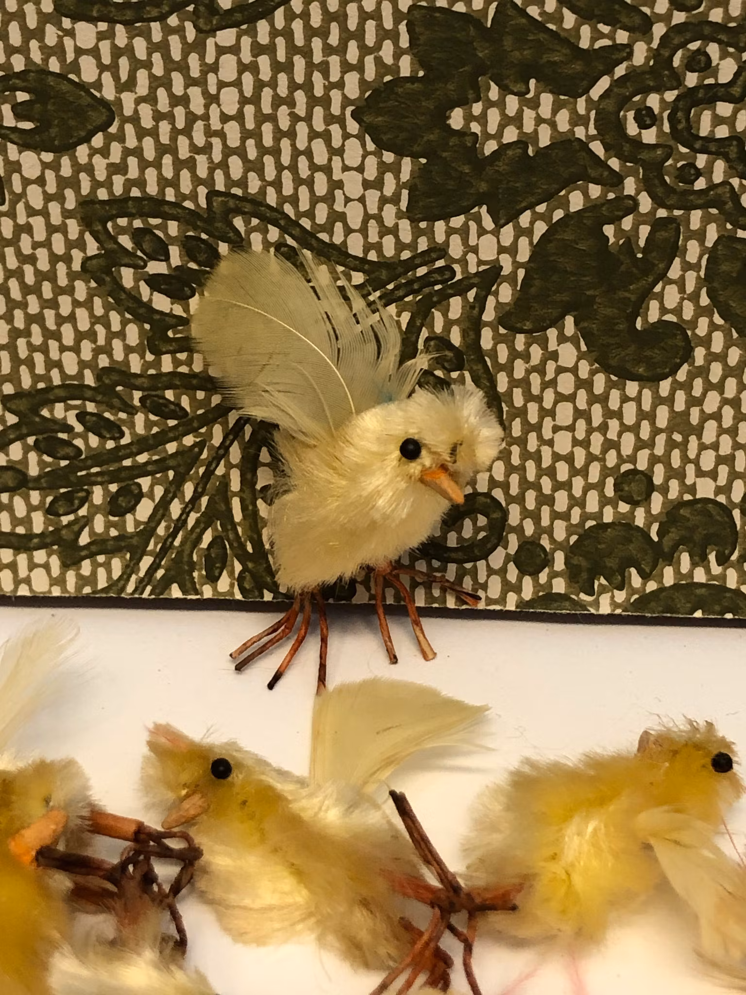 PÅSKÄGG samt KYCKLINGAR, 1900-talets mitt.