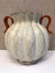 ANNA-LISA THOMSON, hänkelvas keramik, Ekeby, 1930/40-tal.