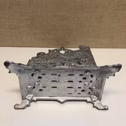 LETTER STAND, cast iron, 1900s.