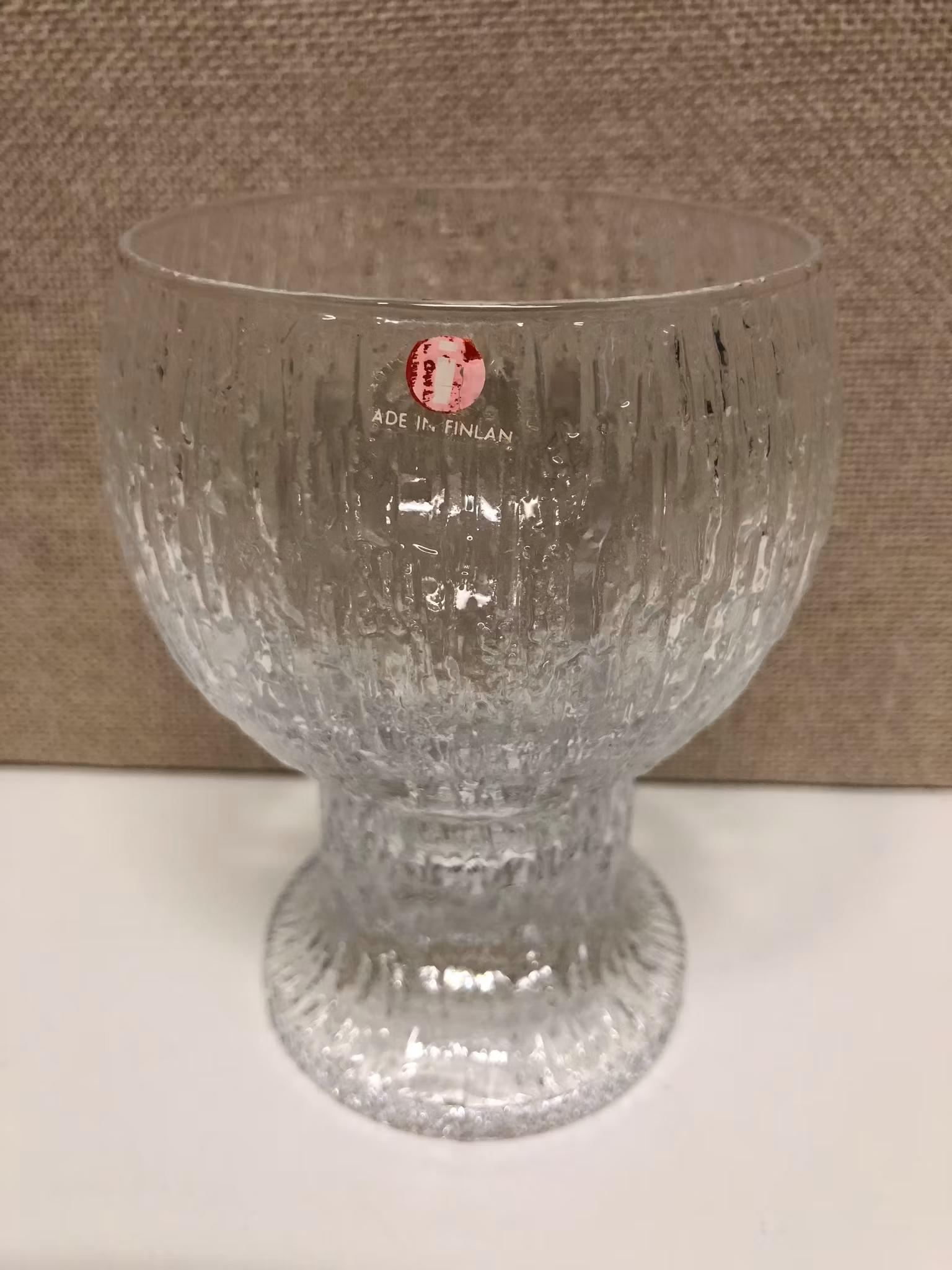 TIMO SARPANEVA. Vinglas, " Kekkerit", Iittala.
