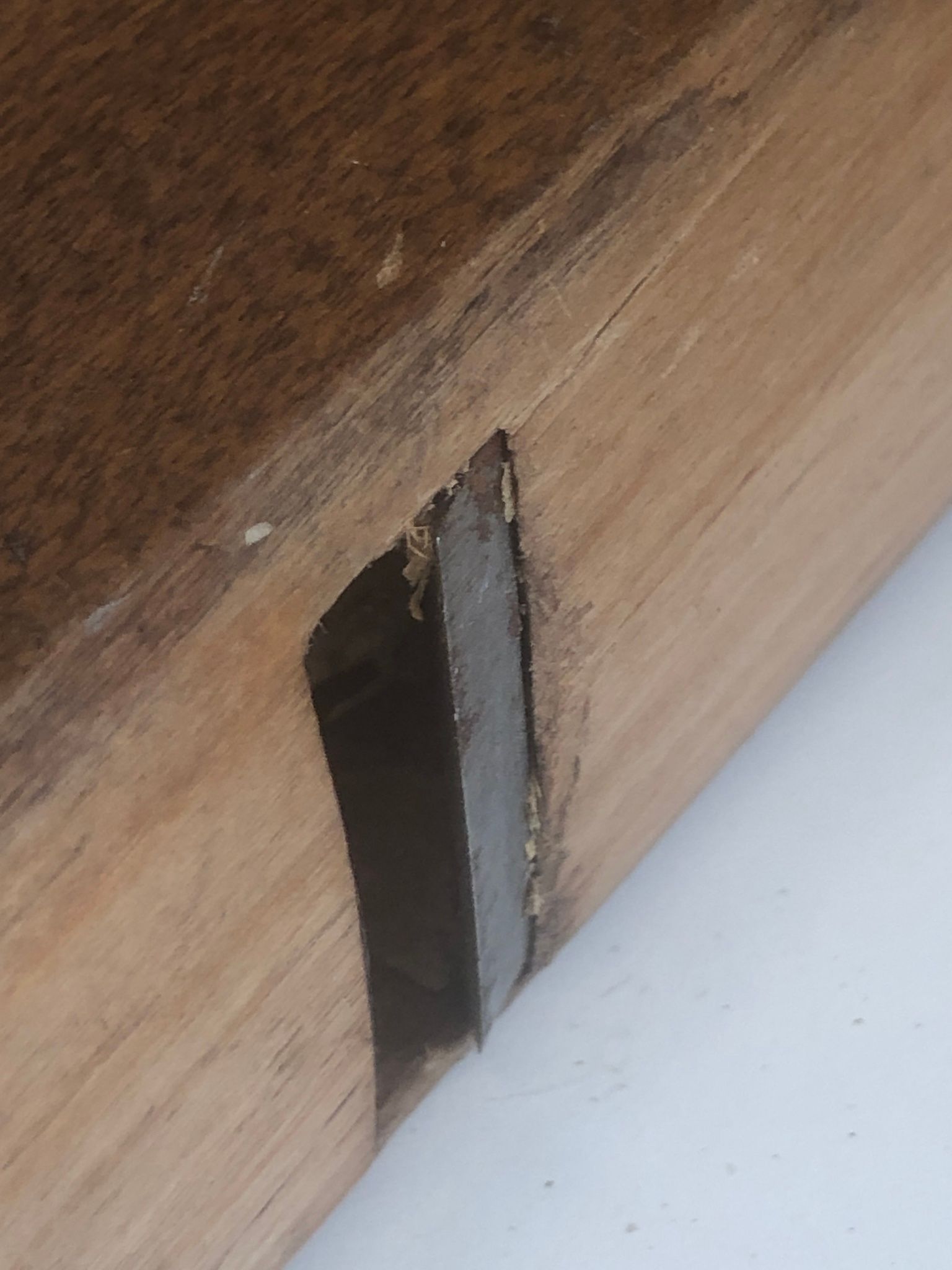 PLANER, wood/metal, 19th century.