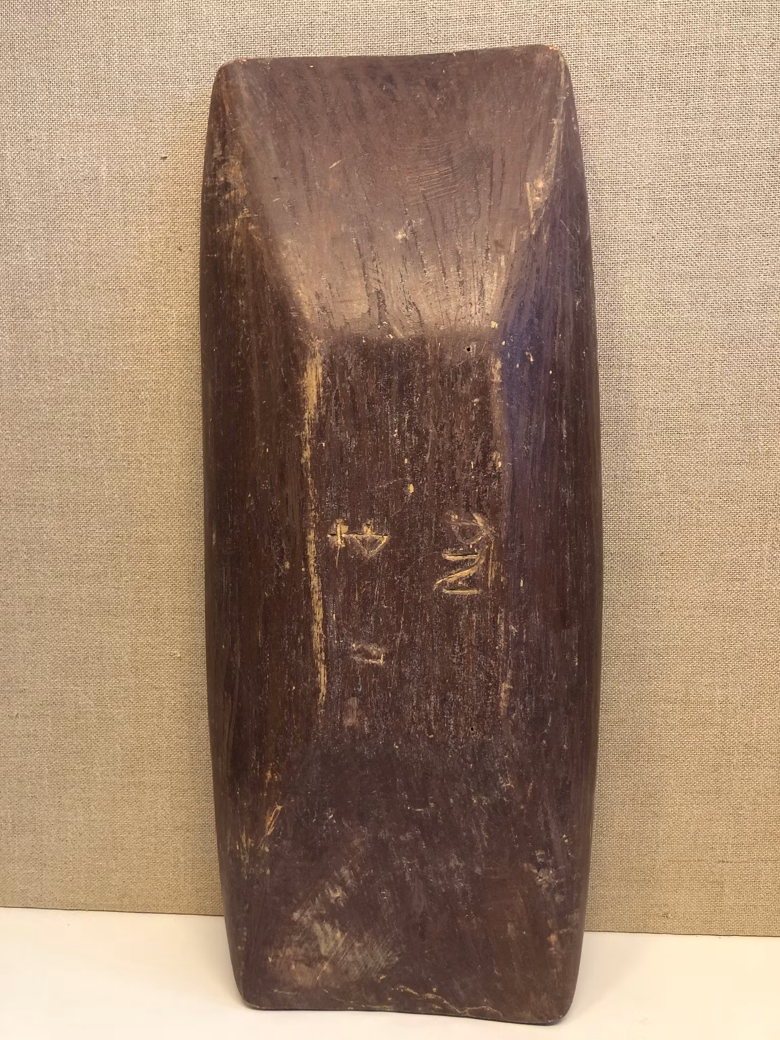 TRÅG, bemålat, trä, 1800-tal.