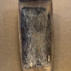 TRÅG, bemålat, trä, 1800-tal.