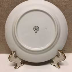 FÖRRÄTTSTALLRIK, porslin, "Måsen", Fanny Garde, Bing & Gröndahl, Danmark.