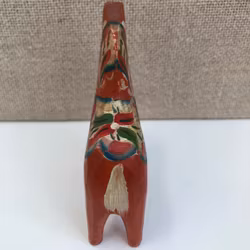 DALAHÄST, bemålat trä, 1900-talets tredje kvartal.