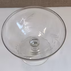 CHAMPAGNEKUPOR, glas, 1900-talets första hälft.