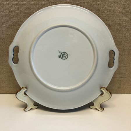 CAKE DISH, porcelain, "The Seagull", Fanny Garde, Bing & Grondahl, Denmark.