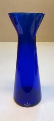 HYACINTH VASE, glass, Bergdala, Sweden.