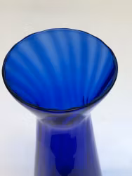 HYACINTH VASE, glass, Bergdala, Sweden.