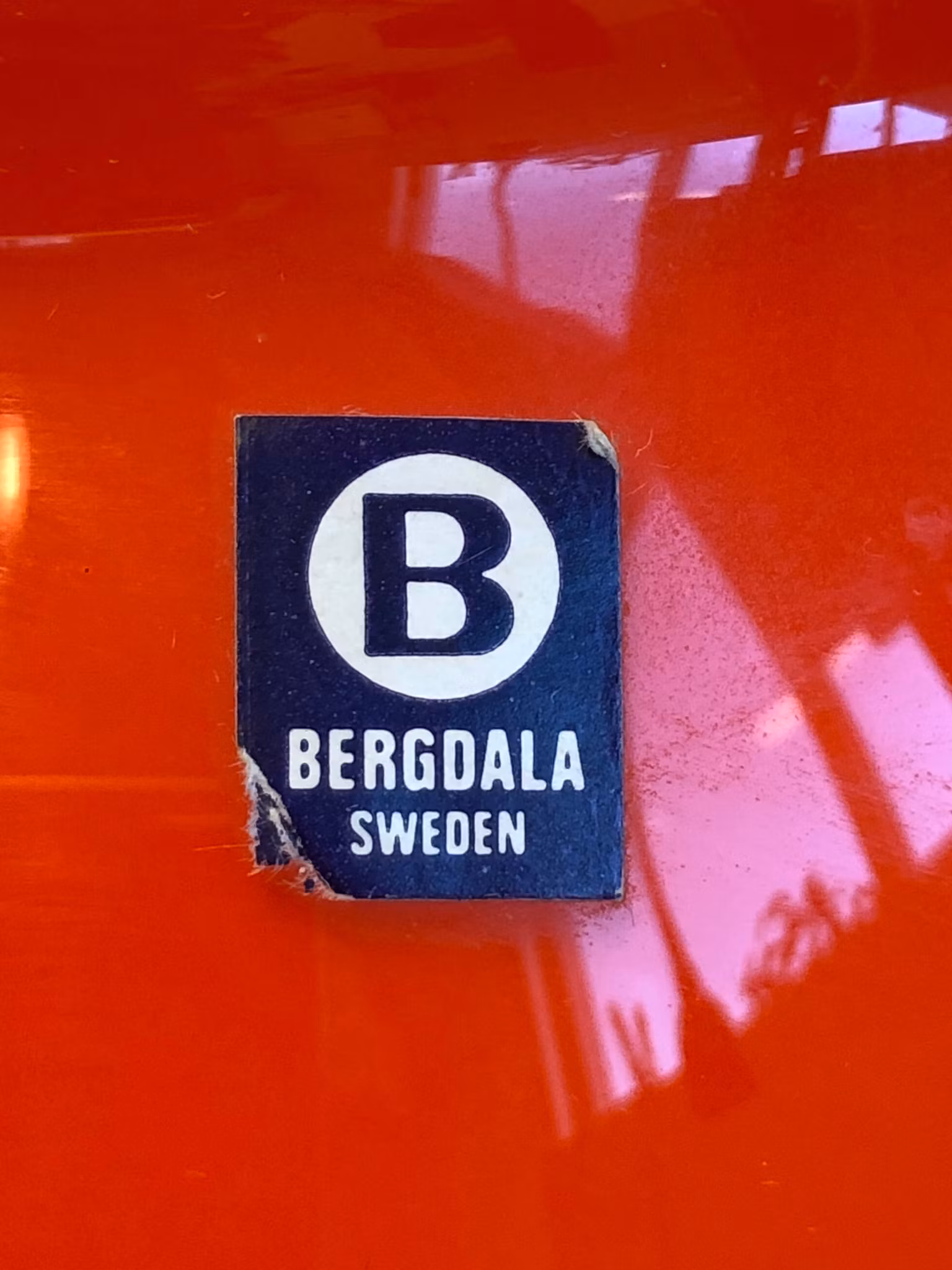 VAS, glas, Bergdala, Sweden.