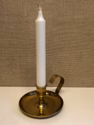 CANDLEHOLDER, brass, No. 41, Skultuna, Sweden.