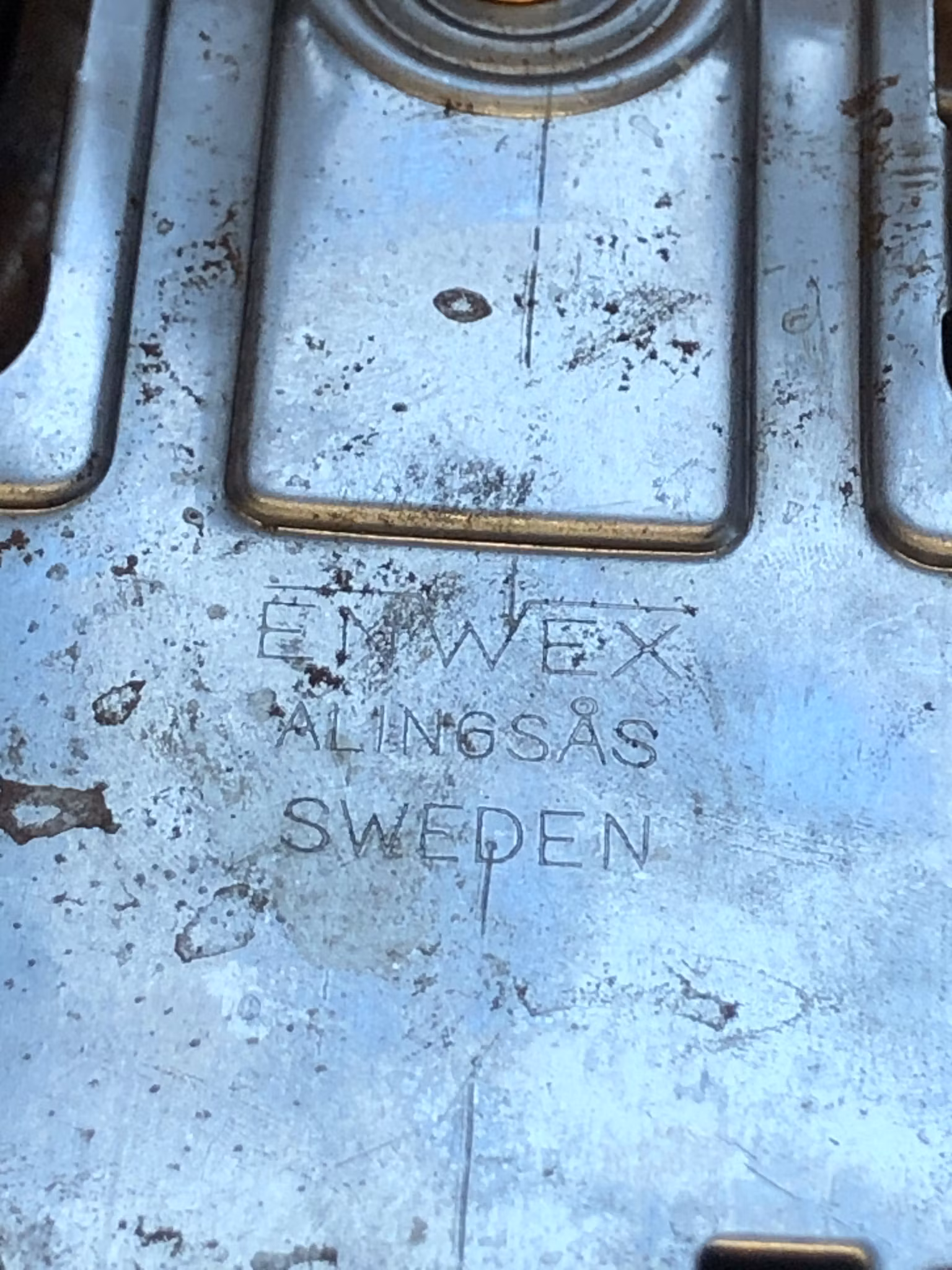 LEKSAKSBIL, metall, Enwex, Alingsås, Sweden, 1900-talets mitt.
