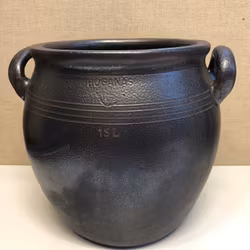 HÖGANÖSKRUKA, keramik, 15 liter, 1900-talets första hälft.