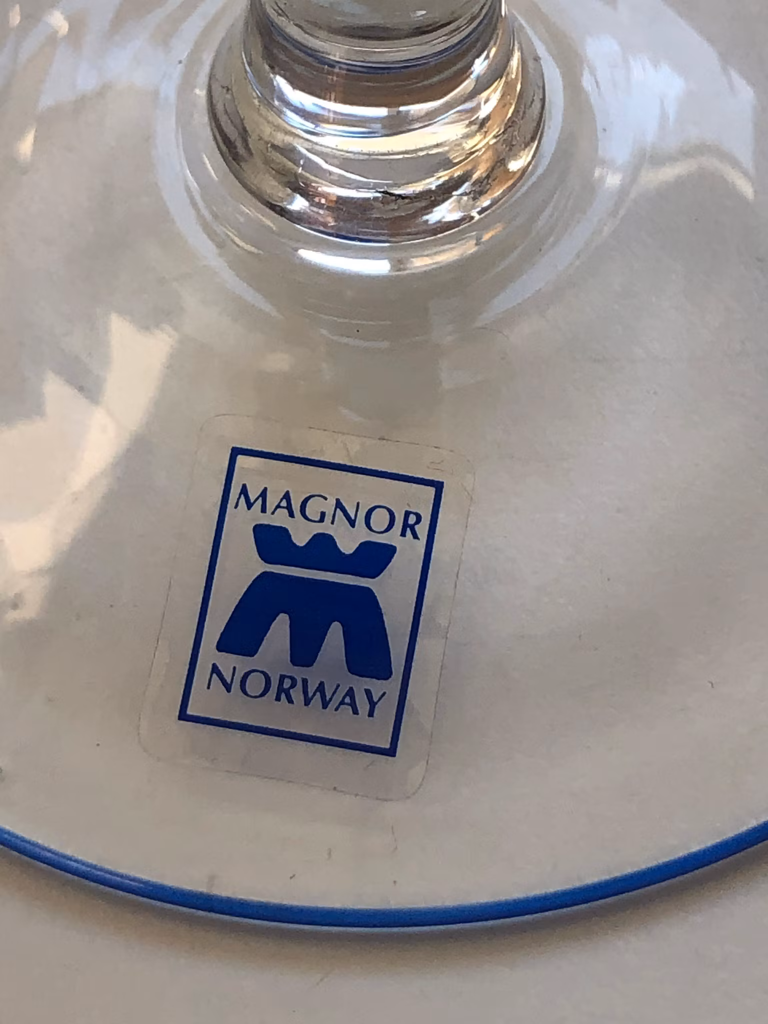 RÖDVINSGLAS, glas, Magnor Glassverk AS, Norge.