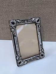 FOTOGRAFIRAM, metall/glas, 1960-tal.