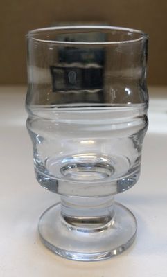 TIMO ASARPANEVA. Snapsglas 6 st." Droppring", Pisaranrengas, Iitala, Finland.