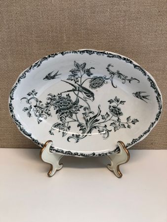 BOWL, porcelain, "Swalan", Rörstrand, first half of the 20th century.