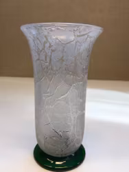 VAS, glas, handblåst, 1900-talets första hälft.