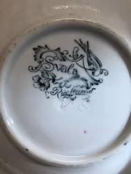 SKÅL, porslin, "Svalan", Rörstrand, 1900-talets första del.