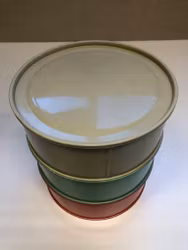 KAKBURKAR, "Triett" 3 delar, plåt, 1950/60-tal.