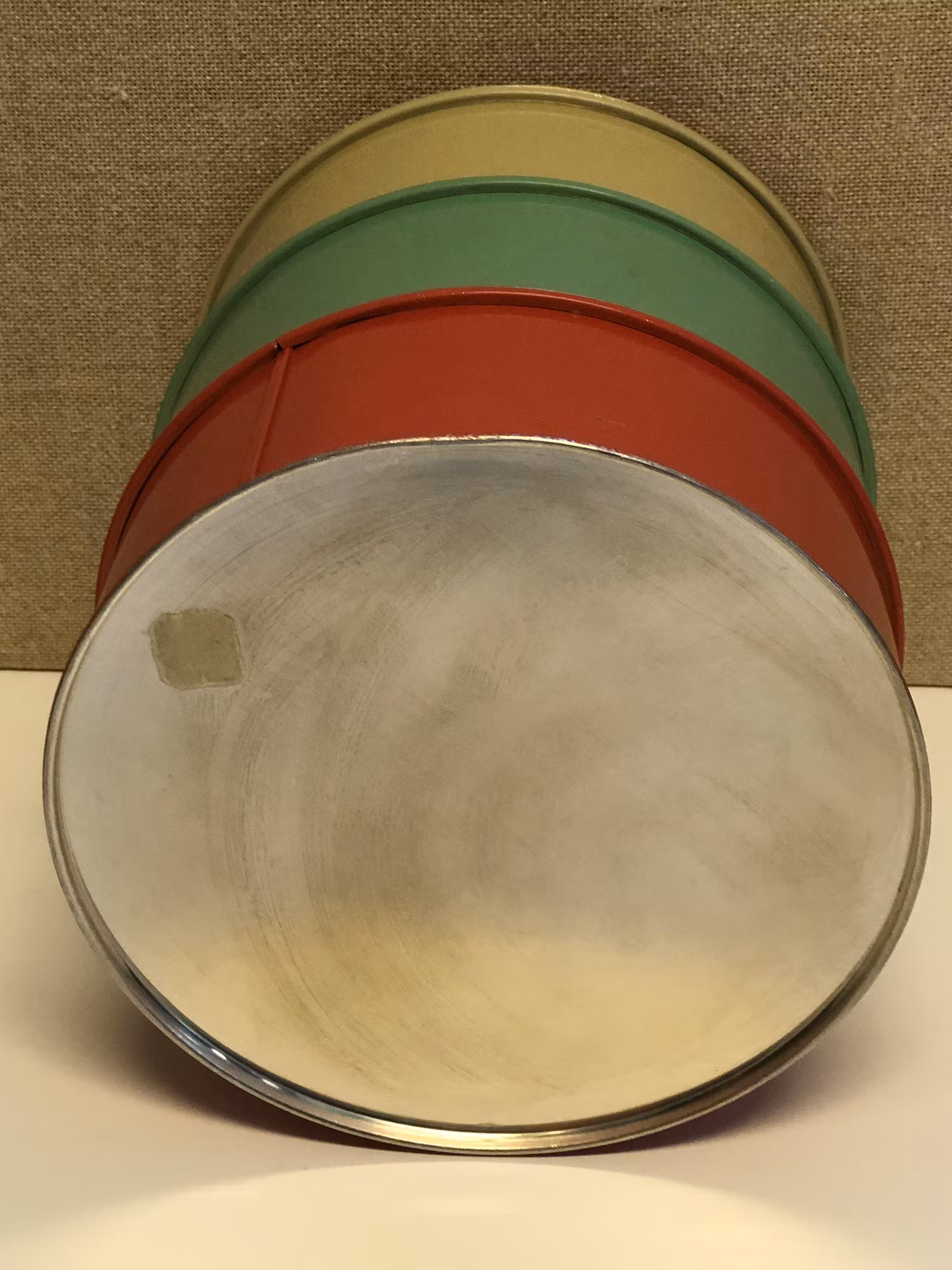 KAKBURKAR, "Triett" 3 delar, plåt, 1950/60-tal.