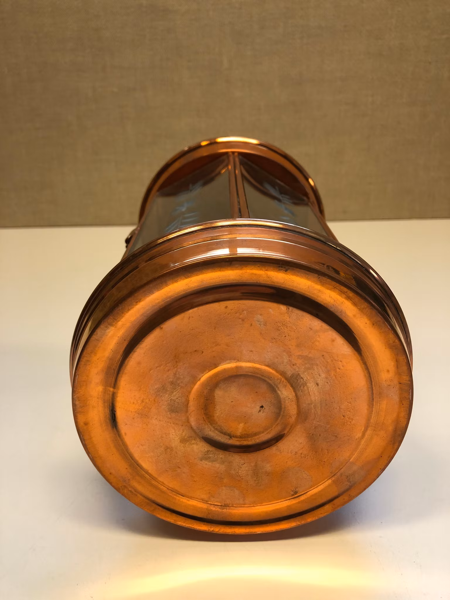 LJUSLYKTA, koppar/glas, 1900-talets andras hälft.