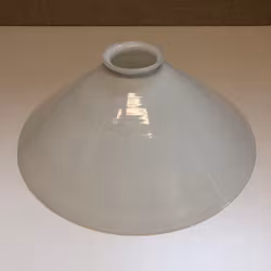 LAMPKUPA, glas, "Skomakarlampa, 1900-talets första hälft.