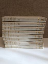 BOKBAND, 8 st. Svenska Litteraturens Pärlor, Åhlen & Holms boktryckeri, 1928.