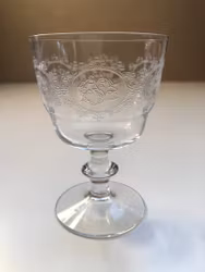 WHITE WINE GLASS, glass, Eke/ "Elon", Kosta.
