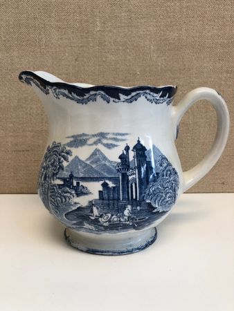 SERVING SERVANT, porcelain, "Bengali blue", Rörstrand.