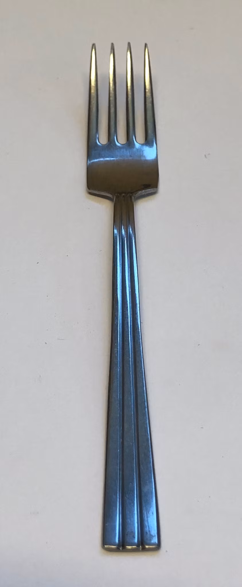 FOLKE AHRSTRÖM. Förrättsgaffel, rostfritt stål, " Thebe", Gense, Sweden.