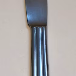 FOLKE AHRSTRÖM. Dining knife, stainless steel, "Thebe", Gense, Sweden.