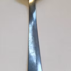 FOLKE AHRSTRÖM. Matsked, rostfritt stål, " Thebe", Gense, Sweden.