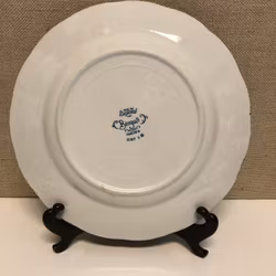 APPETIZER PLATE, porcelain, "Bengali blue", Rörstrand.