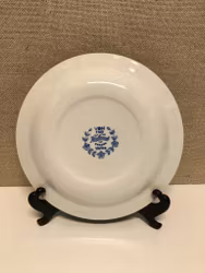 FÖRRÄTTSTALLRIK, flintgods, "Ulrika blå", Rörstrand.