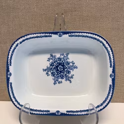 BOWL, flintware, "Ulrika blue", Rörstrand.
