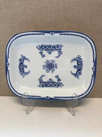 DISPLAY DISH, flintware, "Ulrika blue", Rörstrand.