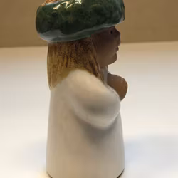 LISA LARSON. Figurin, stengods, "Lucia", Rörstrand, 1979-Nutid